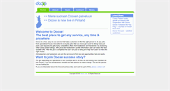 Desktop Screenshot of dooxe.com