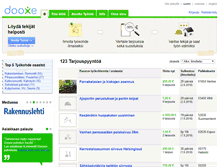 Tablet Screenshot of dooxe.fi